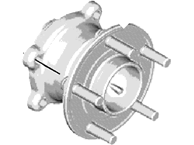 Ford CV6Z-1104-F Hub & Bearing Assembly