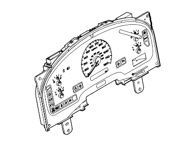 Ford 8L3Z-10849-H Instrument Cluster