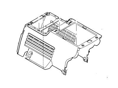 Ford 8A8Z-74045C22-AA Console Assembly