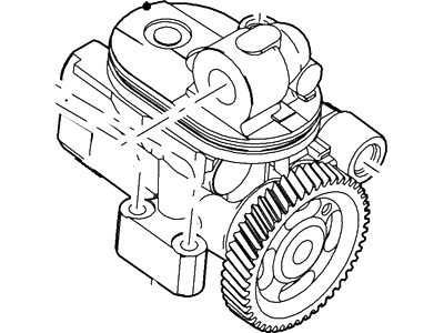 Ford 5C4Z-9A543-B Fuel Injection Pump Assembly