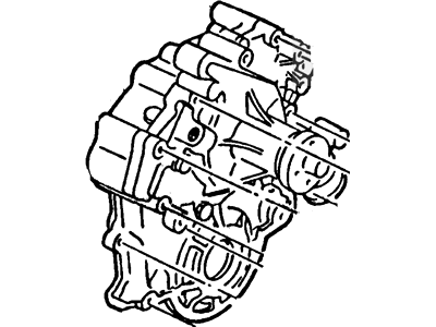 Ford F4TZ-6019-A Timing Cover