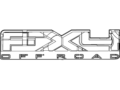 Ford 9L3Z-9925622-AA Decal