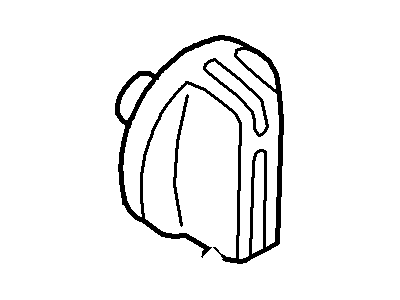 Ford YL8Z-18519-AA Temperature Control Knob