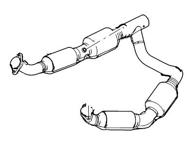 Ford 5C2Z-5F250-A Catalytic Converter