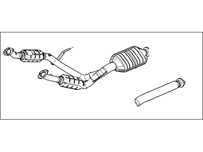 Ford 2L2Z-5F250-AB Catalytic Converter