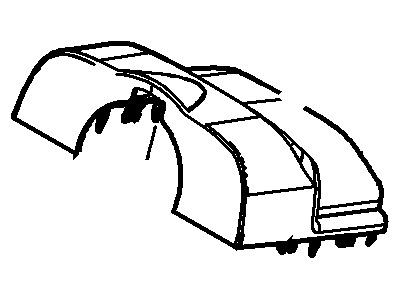 Ford AR3Z-3530-AB Upper Shroud