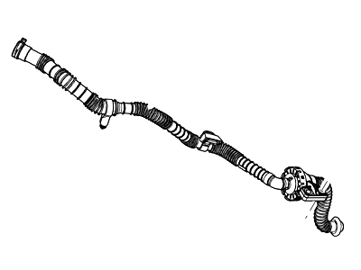 Ford BR3Z-6C646-A Resonator W/Pipe