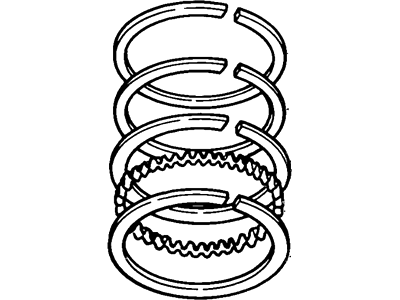 Ford F2AZ6148A Piston Rings