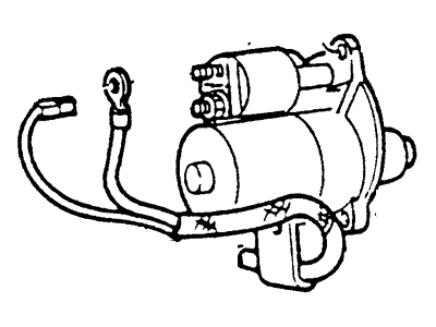 Ford F87Z-11002-CARM Starter