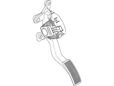 Ford DT4Z-9F836-H Pedal Travel Sensor