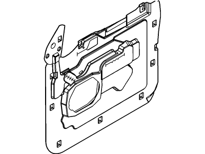 Ford 7L1Z-78237A05-A Shield - Water Splash