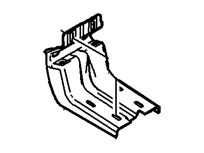 Ford 2L1Z-16A506-AB Mat Bracket