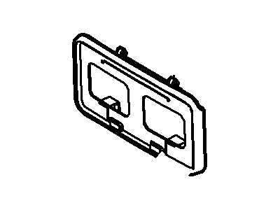Ford BC3Z-17A385-AA License Bracket