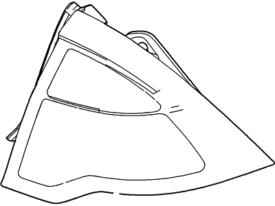 Ford 9E5Z-13404-A Tail Lamp Assembly