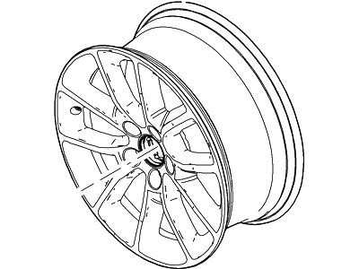 Ford DA8Z-1007-C Wheel Assembly