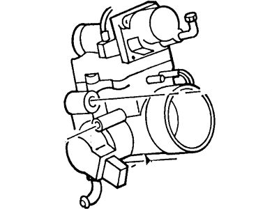 Ford F32Z9E926B Throttle Body