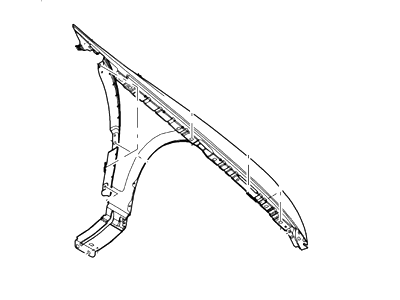 Ford DA5Z-16005-B Fender