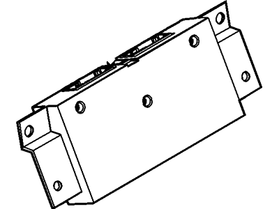 Ford 8A8Z-19980-E Dash Control Unit