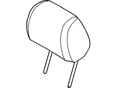 Ford BB5Z-78610A60-B Headrest