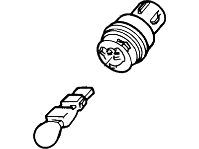 Ford 1F5Z-13411-DA Socket Assembly