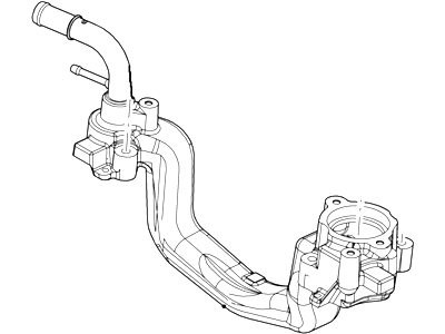 Ford 3L3Z-8C368-C Pipe - Water By-Pass