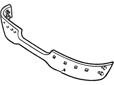 Ford 4C2Z-17626-BAA Valance Panel