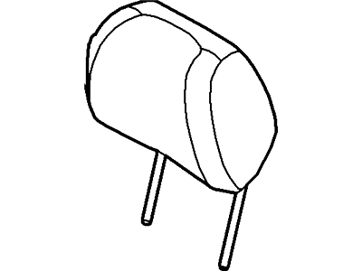 Ford BA8Z-74610A60-A Headrest Pad