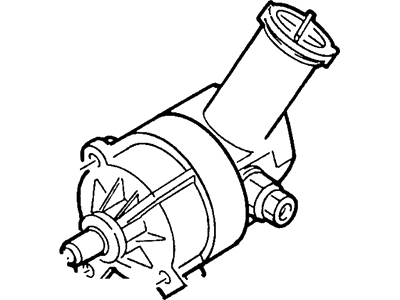 Ford F1SZ-3A674-EDRM Power Steering Pump