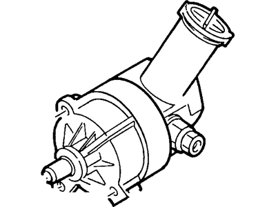 Ford F8LZ-3A674-ABRM Power Steering Pump