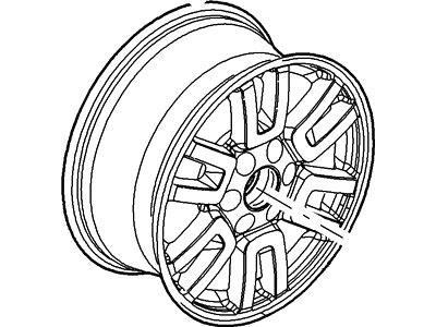 Ford 7L1Z-1007-B Wheel Assembly