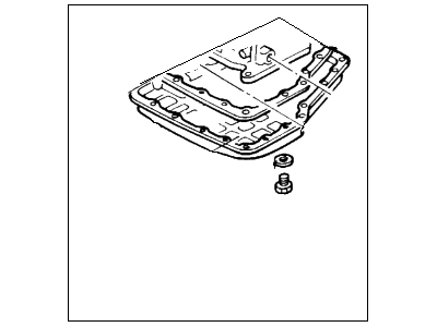 Ford F3XY-7A194-A Transmission Pan