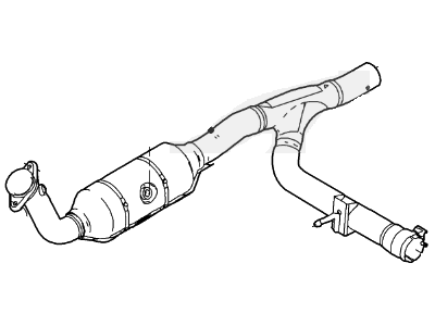 Ford 7L3Z-5E212-G Catalytic Converter Assembly