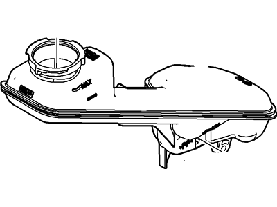 Ford BT4Z-2K478-A Master Cylinder Reservoir