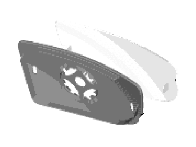 Ford BK3Z-17K707-B Mirror Glass