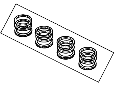Ford F4BZ6149A Piston Ring Set