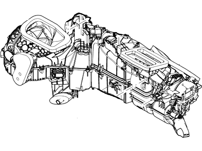 Ford BC3Z-18456-C Blower Assembly