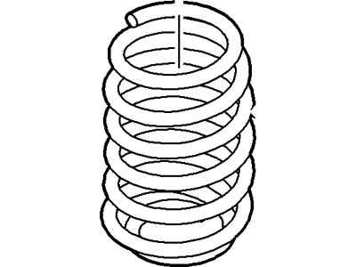 Ford 7H6Z-5560-B Spring - Rear