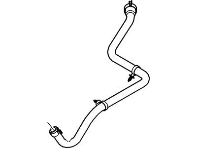 Ford 4G7Z-9L443-BA Hose Assembly