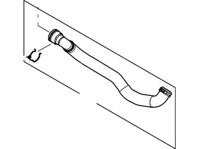 Ford 7L1Z-8286-A Lower Hose