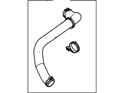 Ford 7L1Z-8260-A Upper Hose