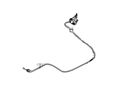 Ford 7L1Z-16916-B Release Cable