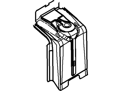 Ford 5S4Z-18192-AA Shock Bracket