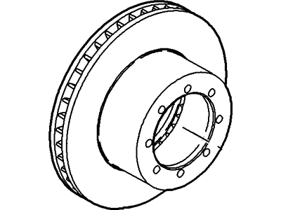 Ford F6UZ-2C026-AA Rotor