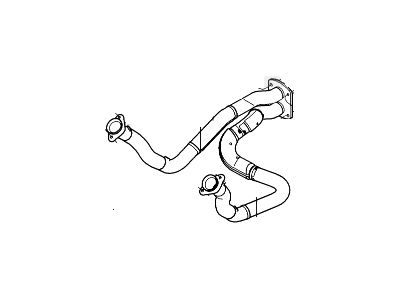 Ford 5C3Z-5246-AA Front Pipe