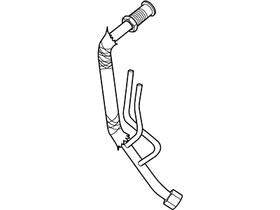 Ford 1S7Z-9D477-CA EGR Tube