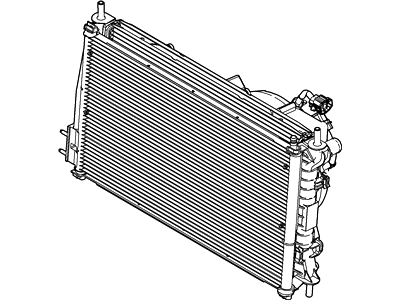 Ford 6S4Z-8T000-BECP Radiator Assembly