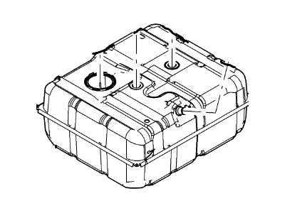 Ford 9C2Z-9002-E Fuel Tank