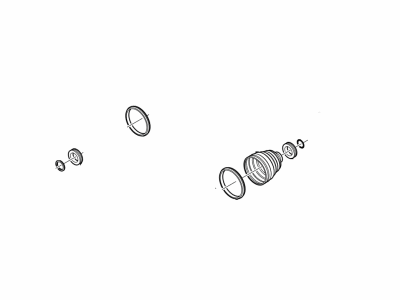Ford YL8Z-4A331-DB Outer Boot