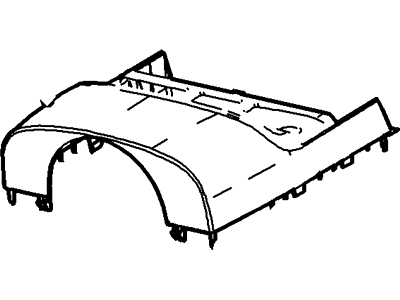 Ford 6E5Z-3530-AAD Shroud Assembly - Steering Column