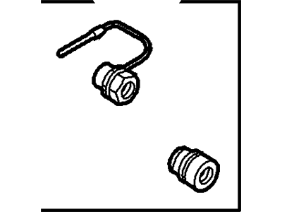 Ford F6SZ-1A043-AA Wheel Lock Kit